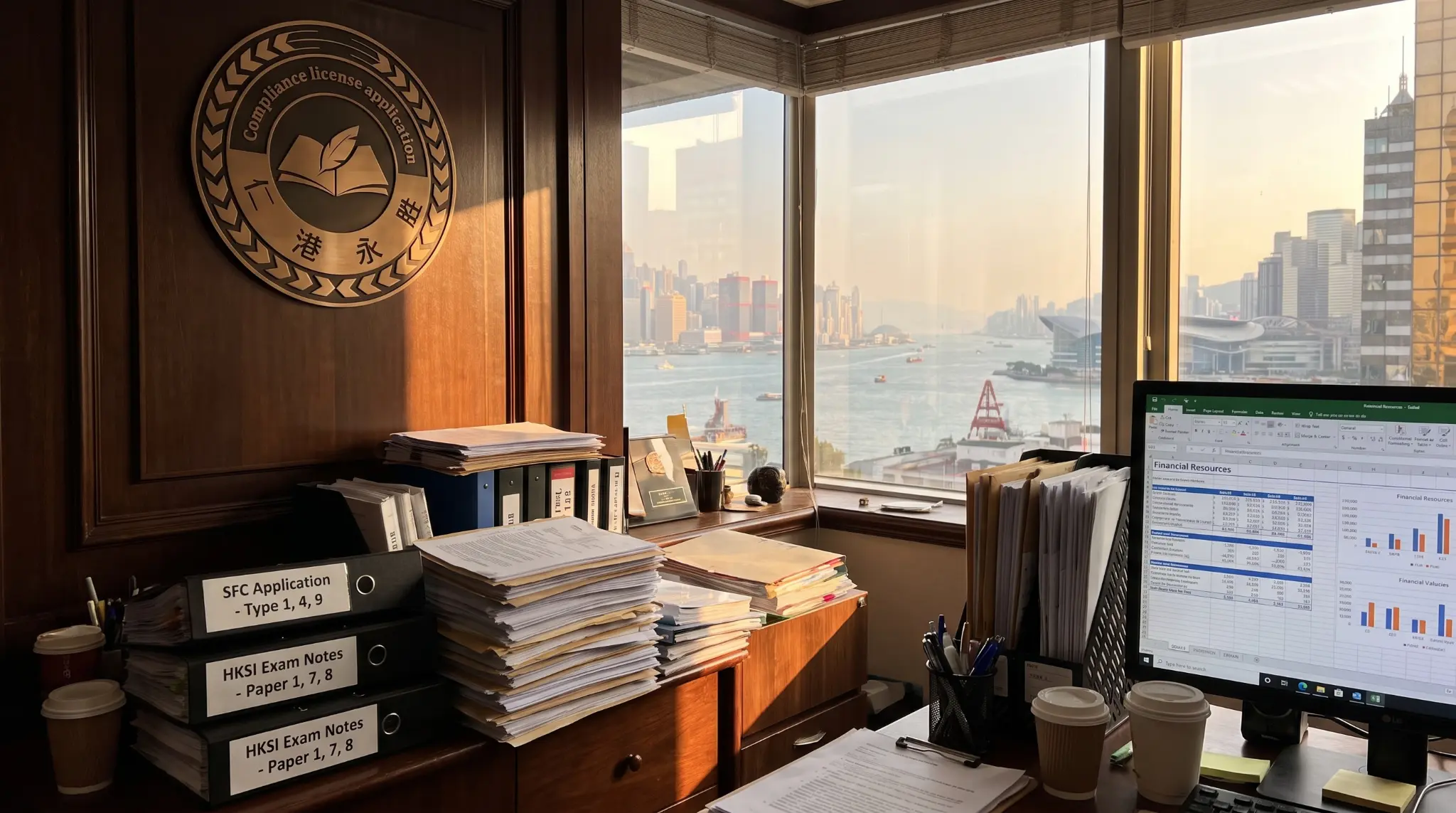 仁港永胜办公资料场景示意